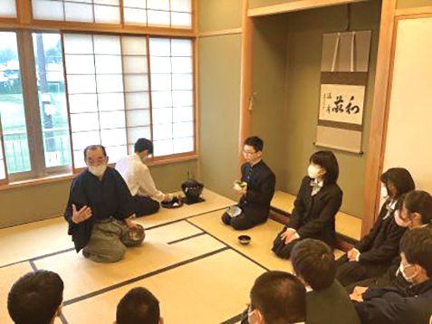 お茶会の写真