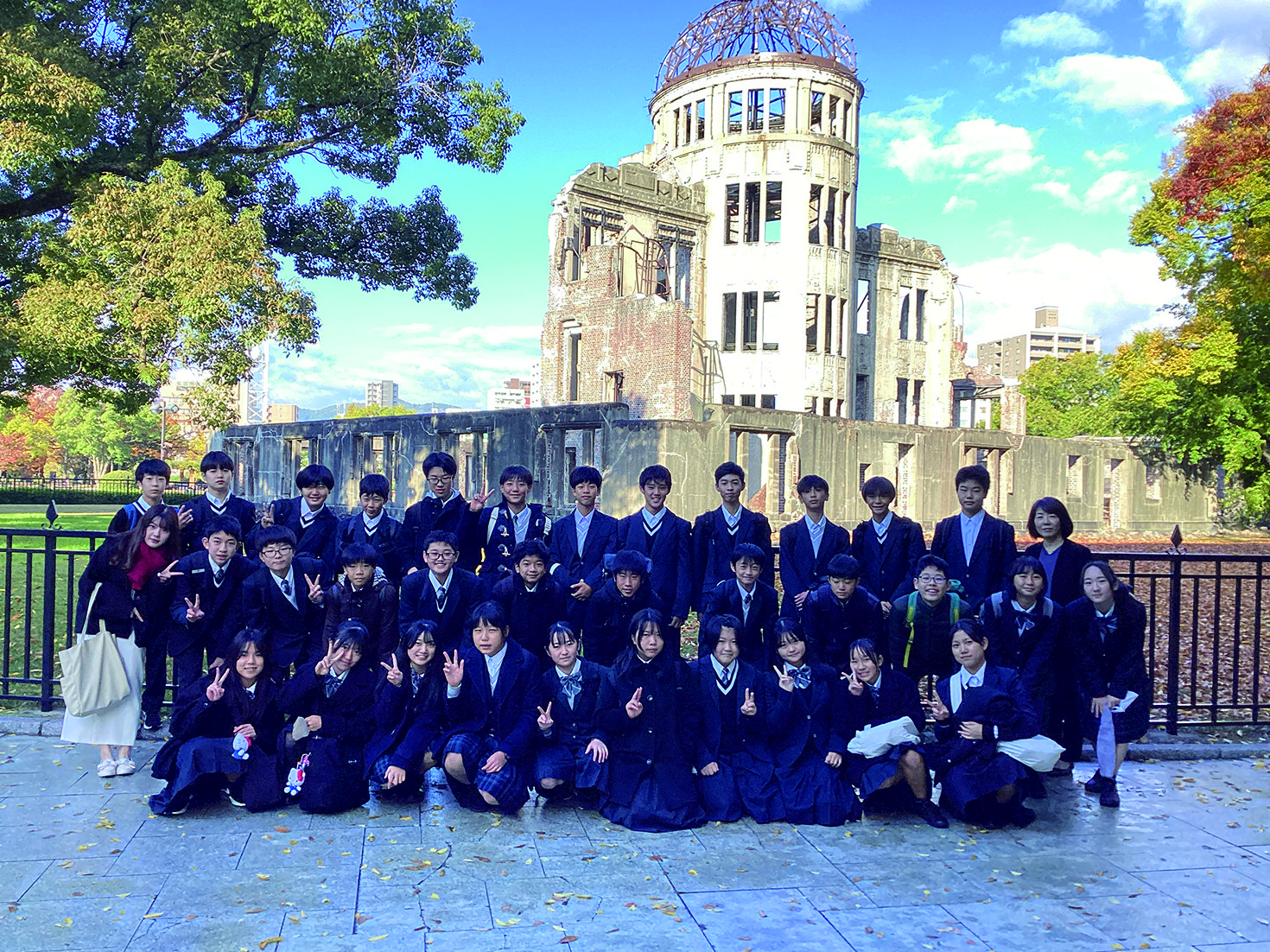 広島平和学習の写真